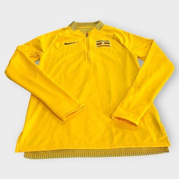 Nike Uganda International Running Pro Elite 1/2 Zip Jersey Mens Small CK3549-728 - Picture 2 of 11